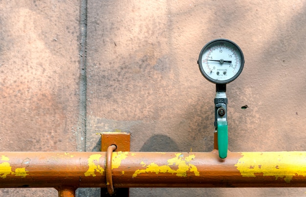 Pressure meter of gas