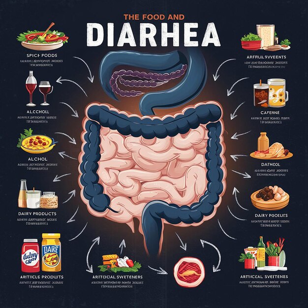 Photo preventative measures and remedies for diarrhea a graphic guide for digestive health