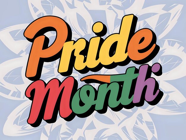 Photo pride day and month