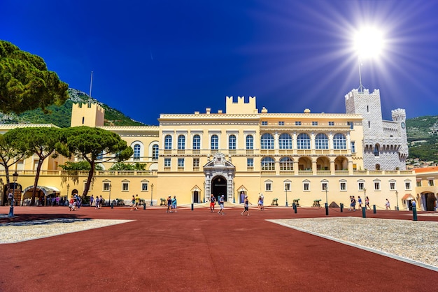 Prince's Palace in Fontvielle MonteCarlo Monaco Cote d'Azur French Riviera