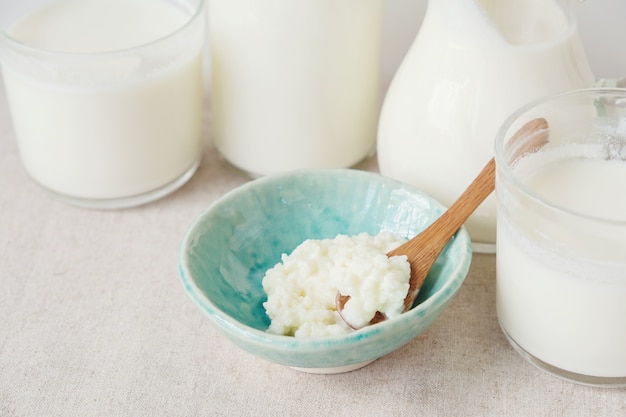 probiotic milk kefir grains