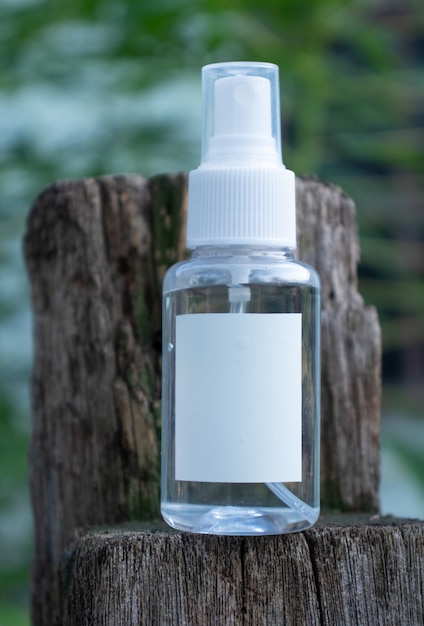 Product bottle mockup Spray bottle Blank label