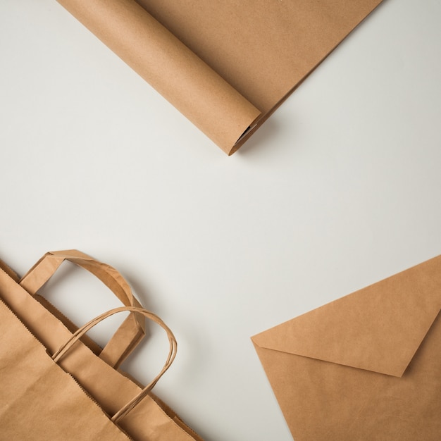 Products made from recycled kraft paper