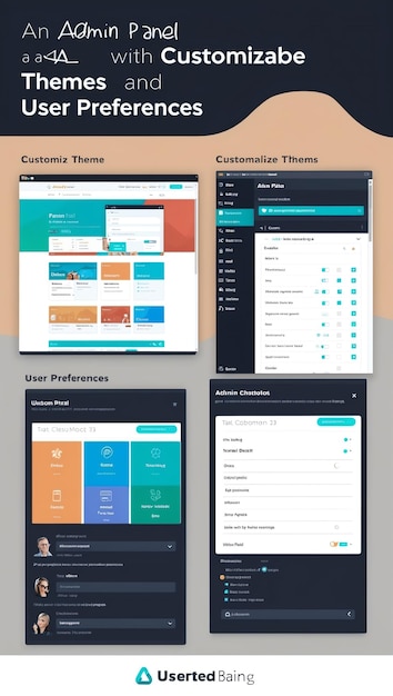 Photo professional admin panel designs for clean dashboards