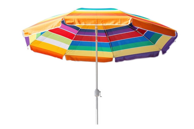 Professional Beach Umbrella Solution on Transparent Background