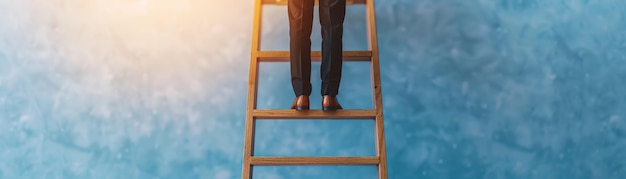 Professional career ladder with increasing wages career growth