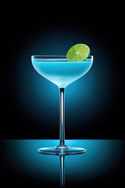 Professional drinks cocktail photography black background