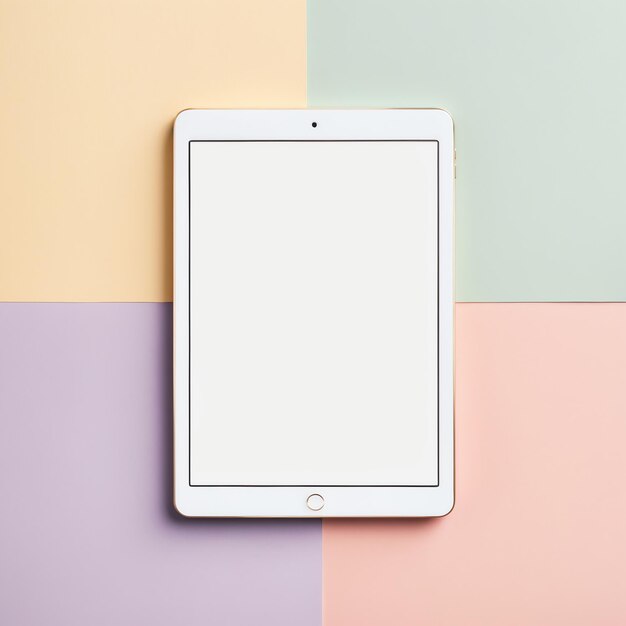 Photo professional ipad mockup image for app showcases