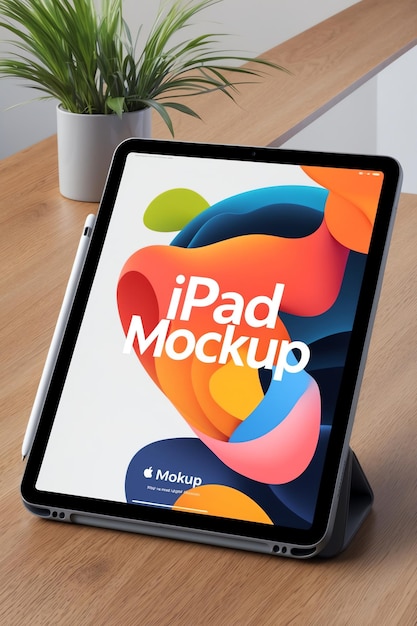 Professional iPad Mockup Image for App Showcases