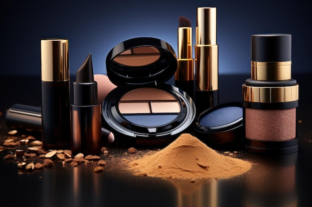 Professional make up products AI generated