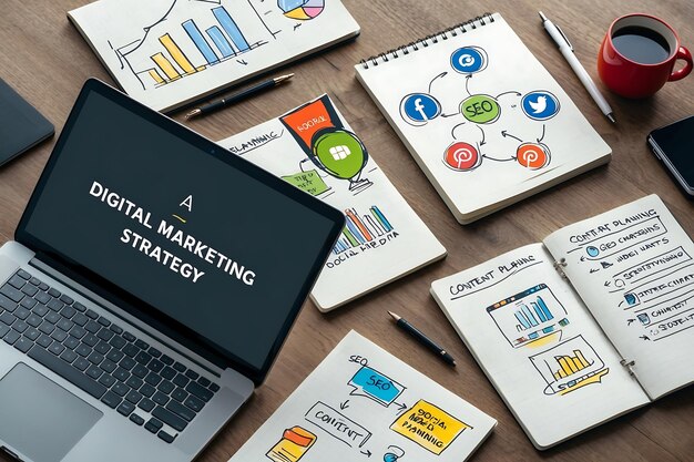 Professional Marketing Strategy Graphics