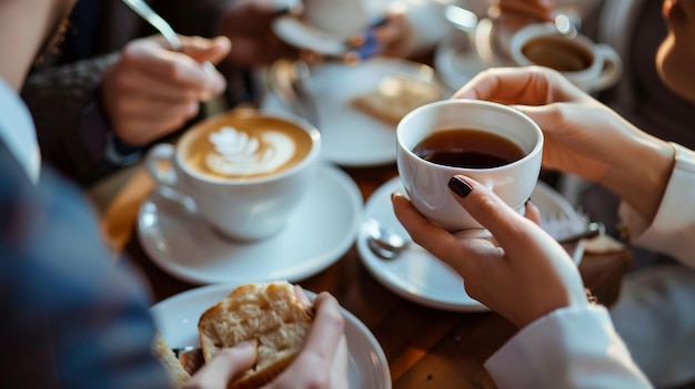 Professional Networking Meeting over Coffee