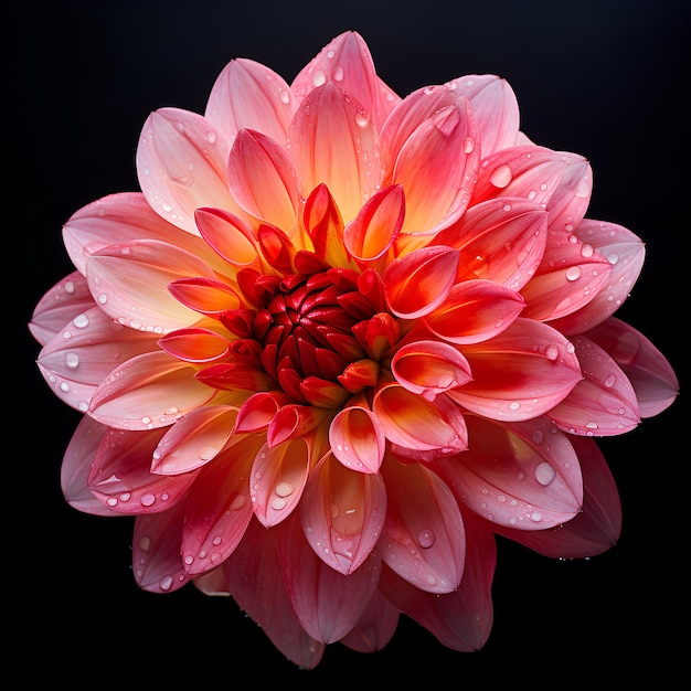 Photo professional photo of a dahlia flower