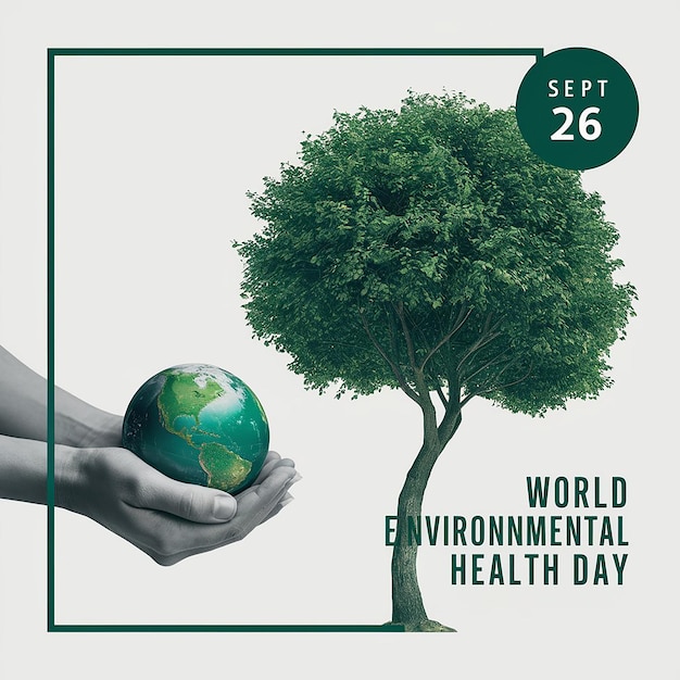 Photo professional promotional image for world environmental health day