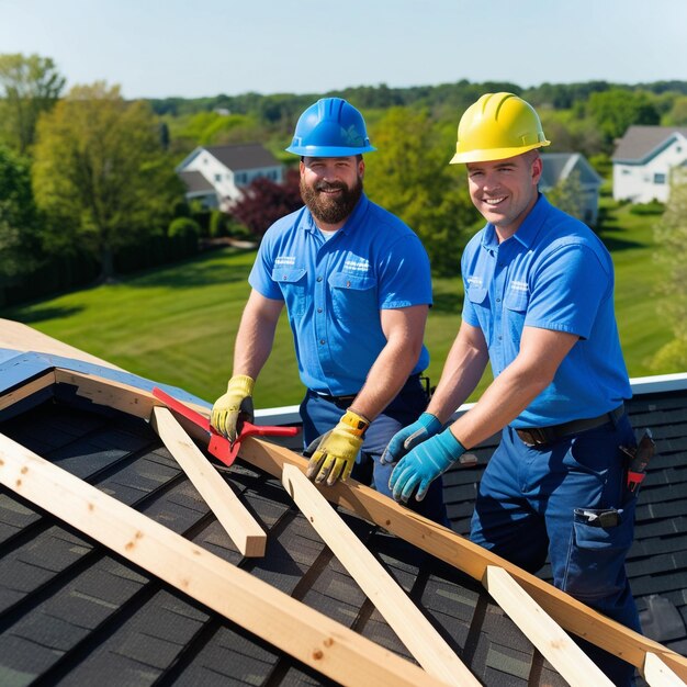 Photo professional roofing marketing and advertising