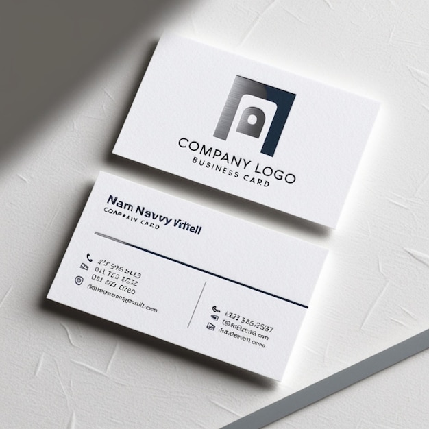 Professional Verities color business card design AI Generated