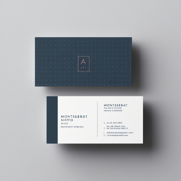 Professional Verities color business card design AI Generated