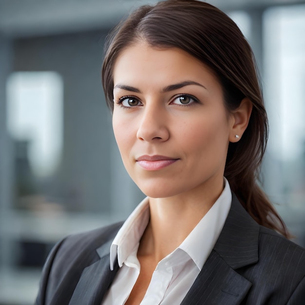 a professional woman in a corporate setting