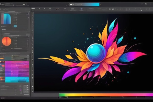 Program for Illustrators Application for creating and drawing Vector Illustrations