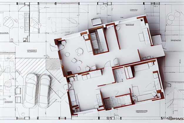 Property plan schematic