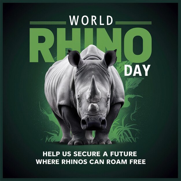 Photo protect rhinos preserve natures giants for future generations