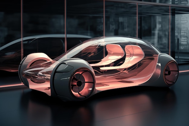 Prototype car of the future design