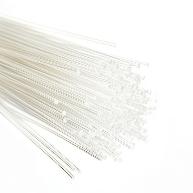 Photo providing illumination with a precision blazebeam fiber optic light source isolated on a white background