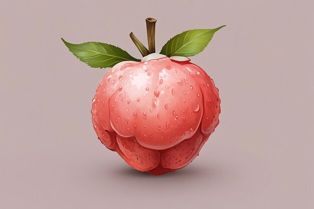 PSD Lychee Isolated on Alpha Layer