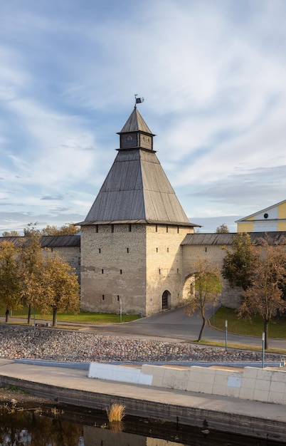 Pskov Kremlin Tower Pskov Russia