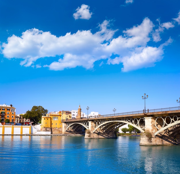 Puente Isabel II bridge in Triana Seville Andalusia