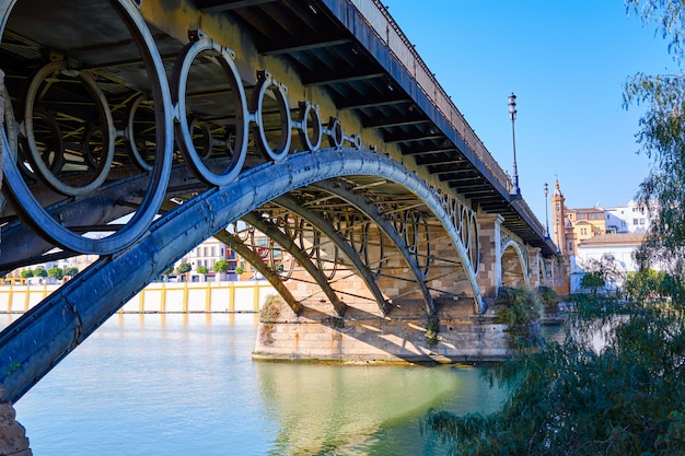 Puente Isabel II bridge in Triana Seville Andalusia