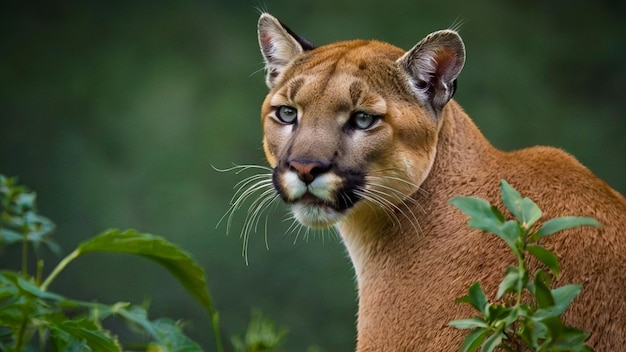 Puma Panther CGI Strong Beautiful Big cat Fur