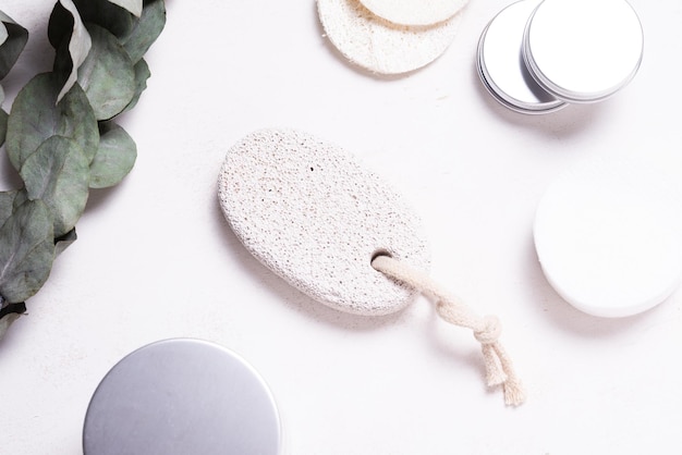 Pumice Stone Natural White Scrubber Exfoliation Tool