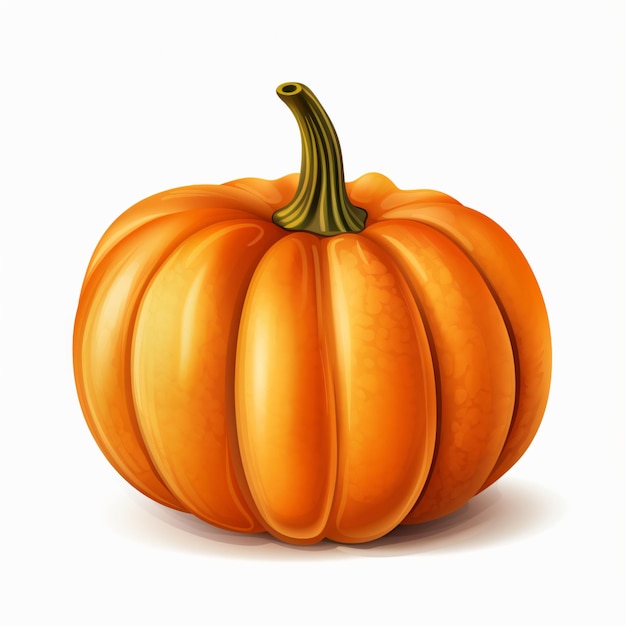 Pumpkin Clipart isolated on white background