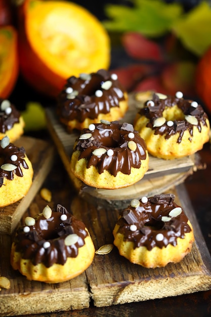 Pumpkin cupcake