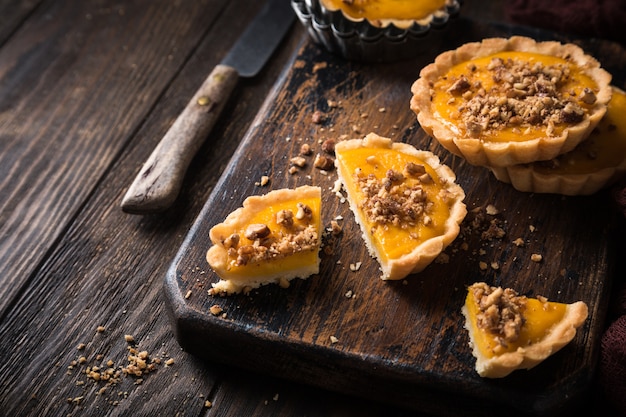 Pumpkin mini pie