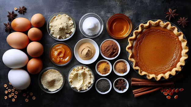 Pumpkin Pie Ingredients Recipe