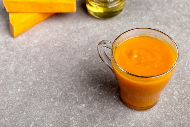 Pumpkin smoothie for Thanksgiving.