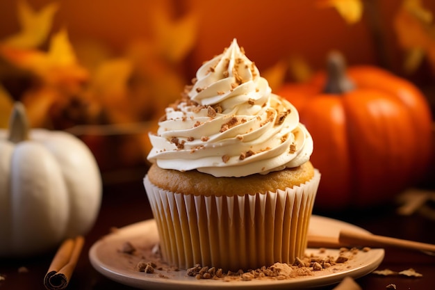 Pumpkin Spice Cupcakes Delicious Desserts