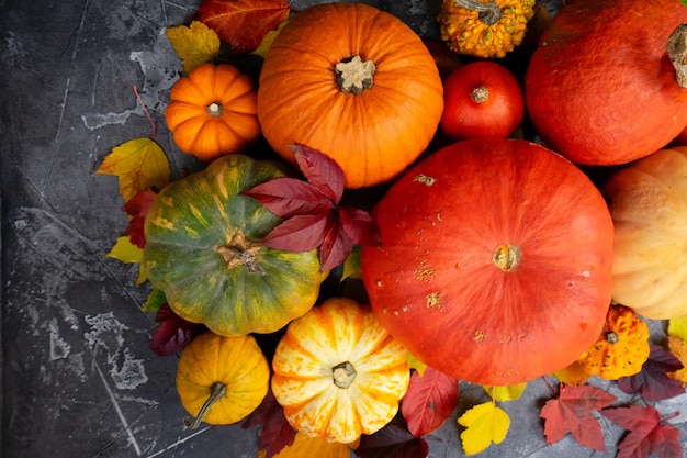 Pumpkin on table