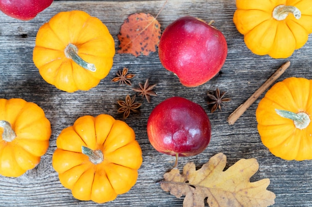 Pumpkin on table