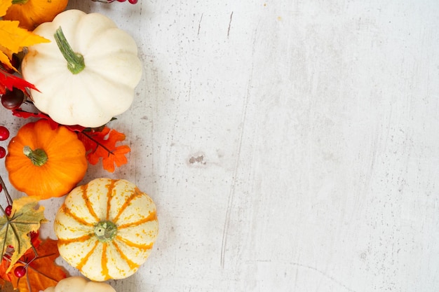 Pumpkin on table