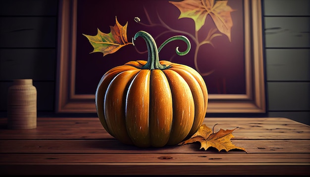 Pumpkin Thanksgiving and the Harvest Feast Novemer 23th Generative AI