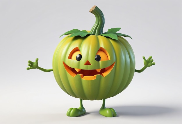 a pumpkin with a pumpkin face that says pumpkin on it