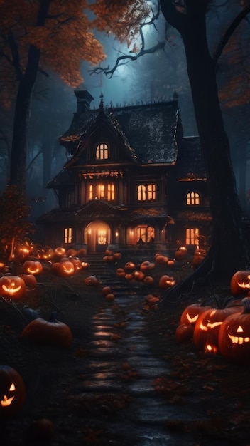 pumpkins are a part of the story of the house