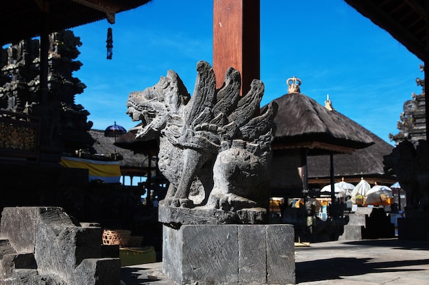 Pura Besakih Temple on Bali island, Indonesia