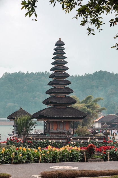 Photo pura ulun danu beratan temple bali