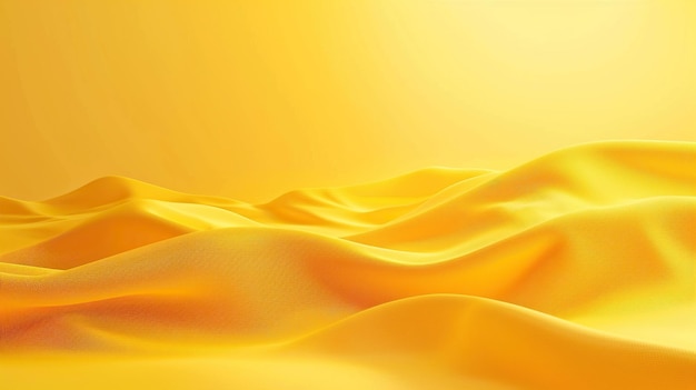 Pure plain yellow background Generate AI