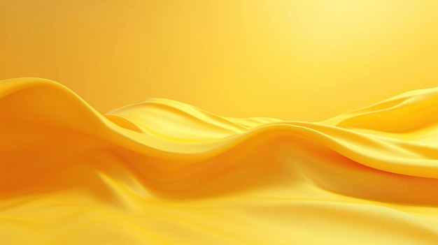 Pure plain yellow background Generate AI