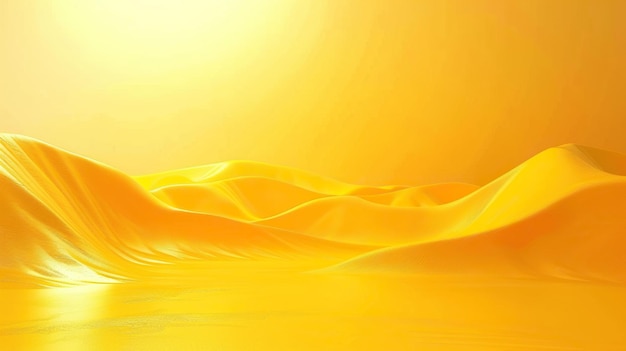 Pure plain yellow background Generate AI